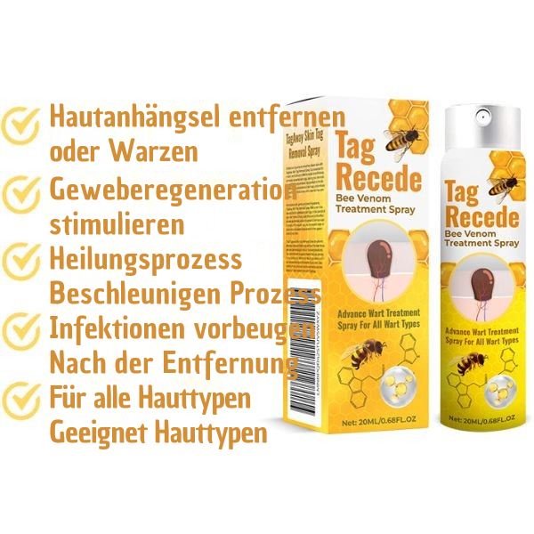 Wart Removal Spray with Bee Venom Formula - Pain-Free Solution