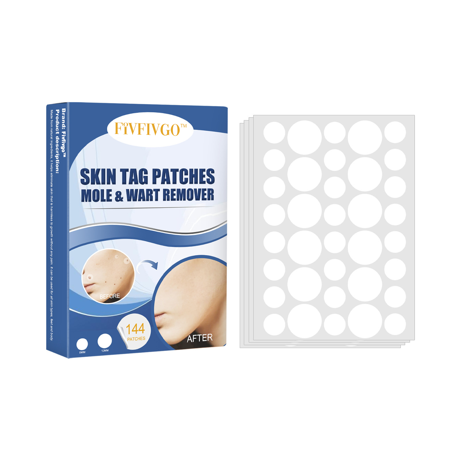Wart Removal Patches | Discreet Skin Adhesives for Gentle Home Care