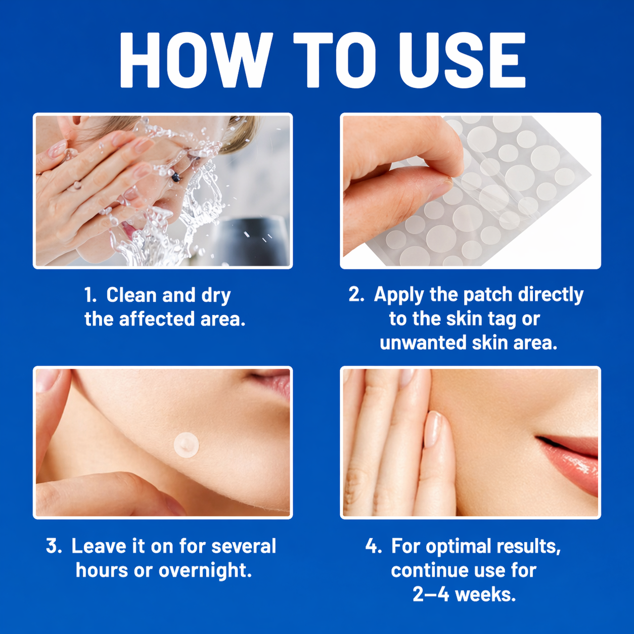 Wart Removal Patches | Discreet Skin Adhesives for Gentle Home Care