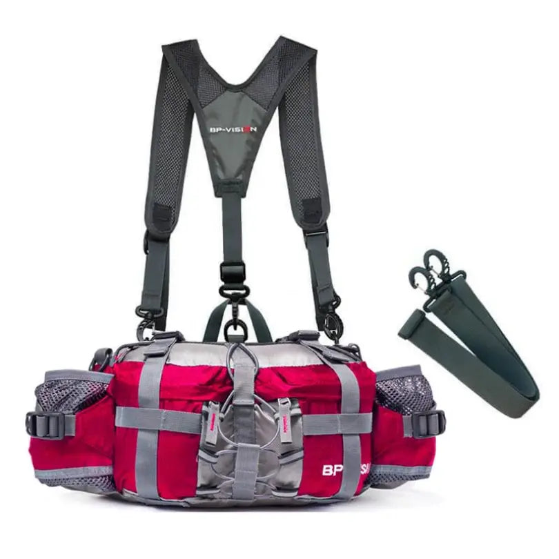 Waterproof Crossbody Bag | Multiple Compartments | Lightweight Nylon