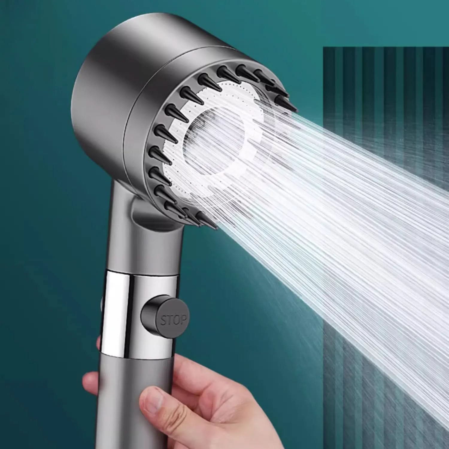 Shower Water Filter | High-Pressure Showerhead | Massage Spray Nozzle