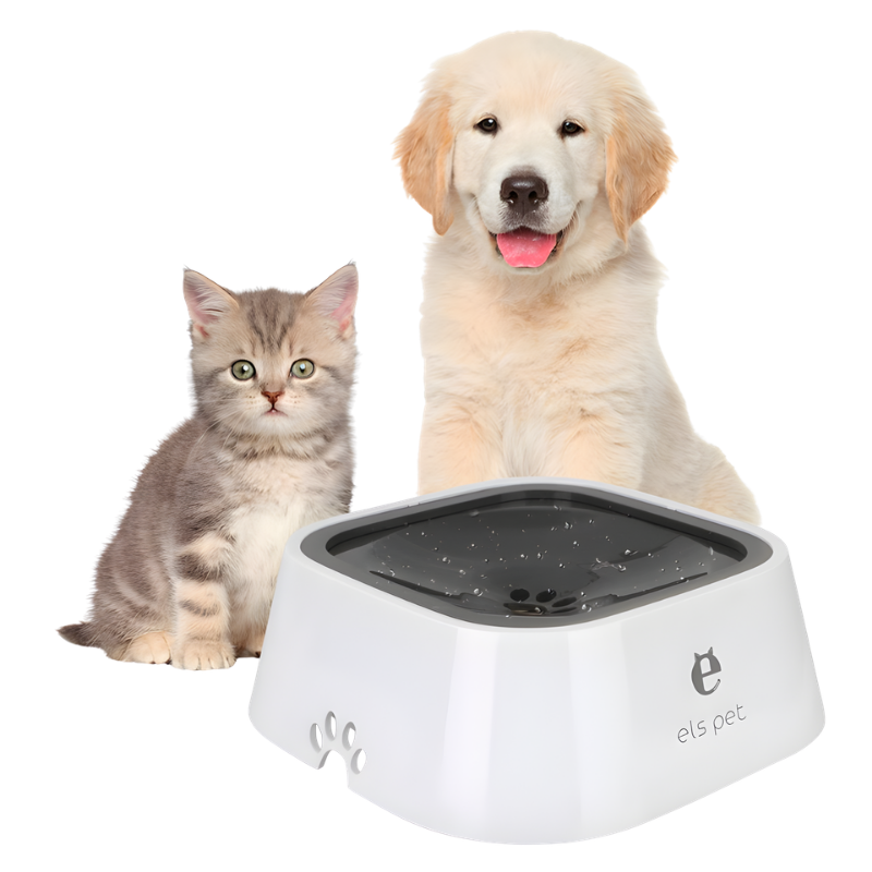 Leakproof Water Bowl with Floating Edge
