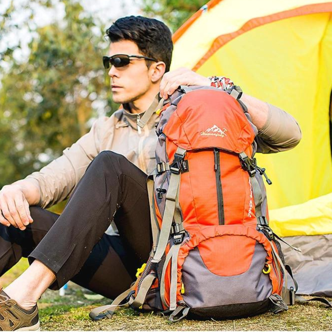 All-Weather 50L Adventure Backpack – Reliable & Roomy
