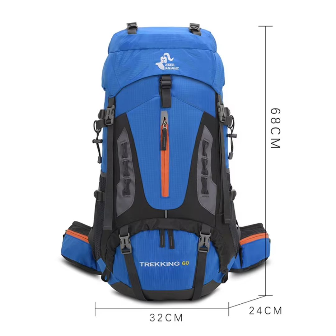 60L Waterproof Adventure Backpack – Robust & Roomy for Outdoor Excursions