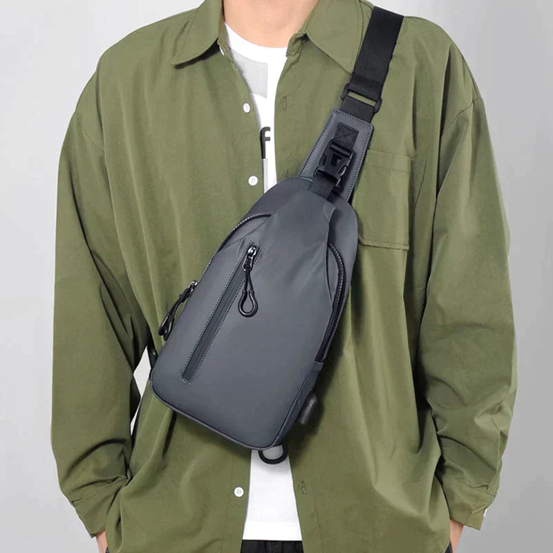 Water-Resistant Security Sling Bag for Everyday Adventures