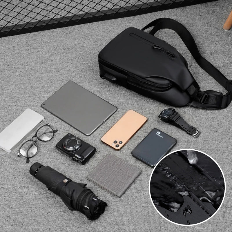 Water-Resistant Security Sling Bag for Everyday Adventures