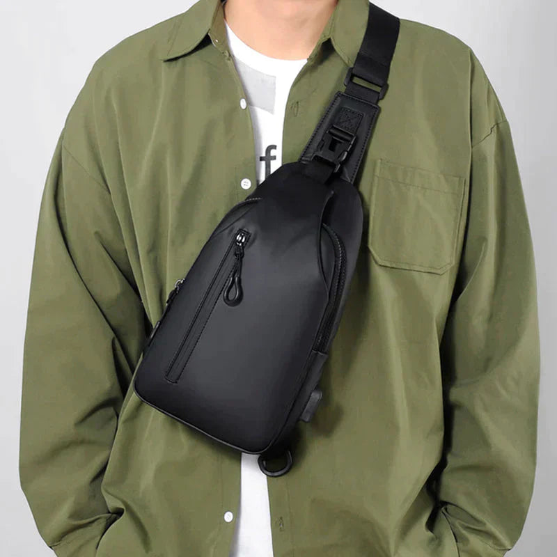 Water-Resistant Security Sling Bag for Everyday Adventures