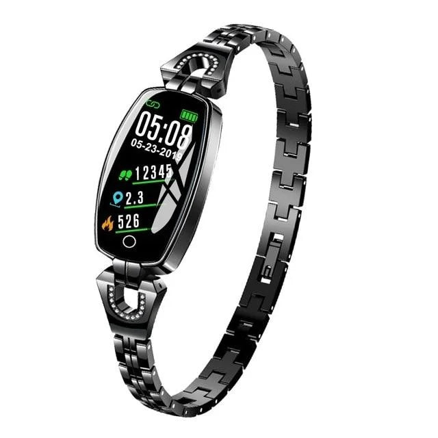 Stylish Waterproof Activity Band with Heart Rate Monitoring for Women