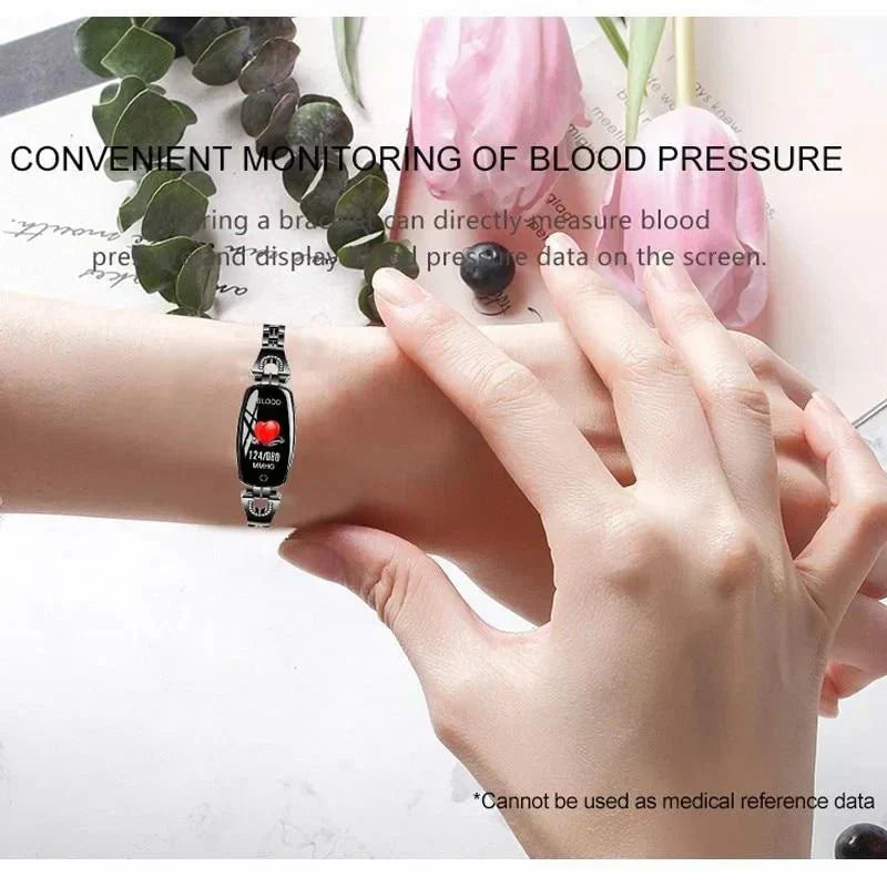 Stylish Waterproof Activity Band with Heart Rate Monitoring for Women
