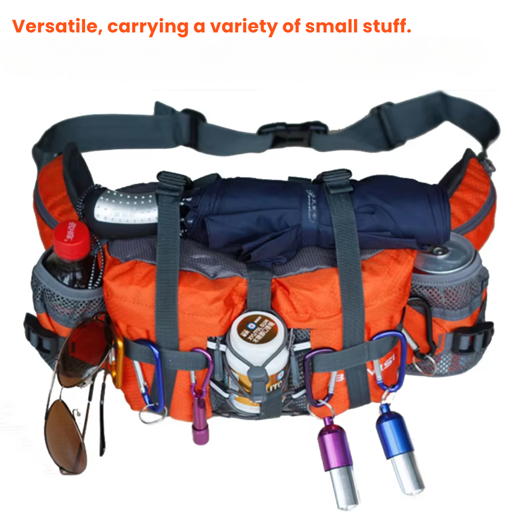 Ultimate Waterproof Hiking Belt Pack – 5L for Explorers