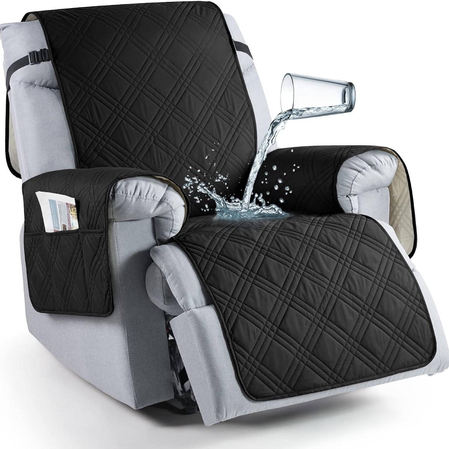 Ultimate Recliner Protection Cover, 5-Layer Design, Water-Resistant