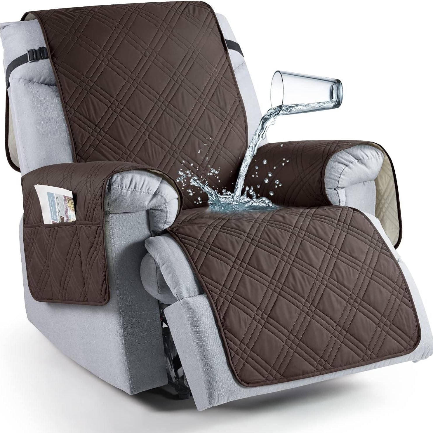Ultimate Recliner Protection Cover, 5-Layer Design, Water-Resistant