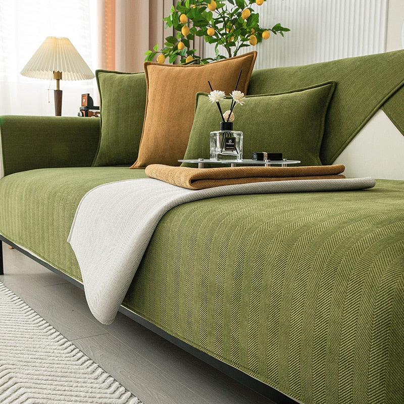 Versatile Waterproof Sofa Protector - Easy Fit & Care