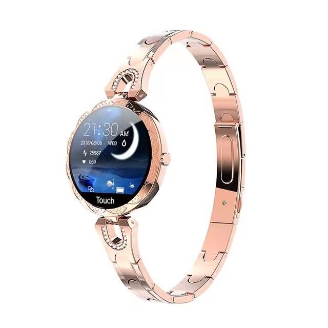 All-Weather Women's Fitness Smartwatch with Heart Rate Tracking