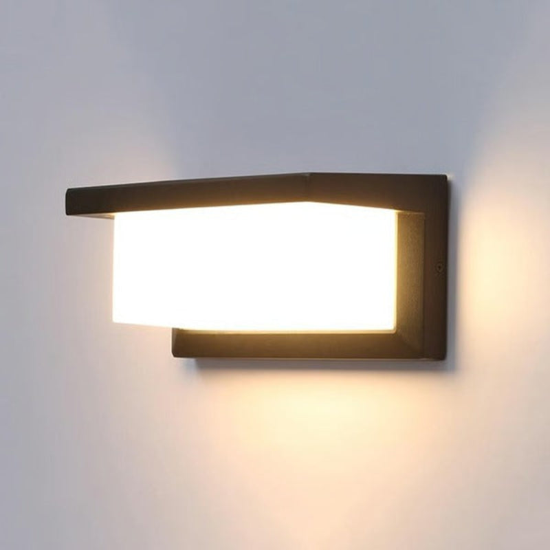 Versatile Outdoor LED Wall Light with Dual Color Options