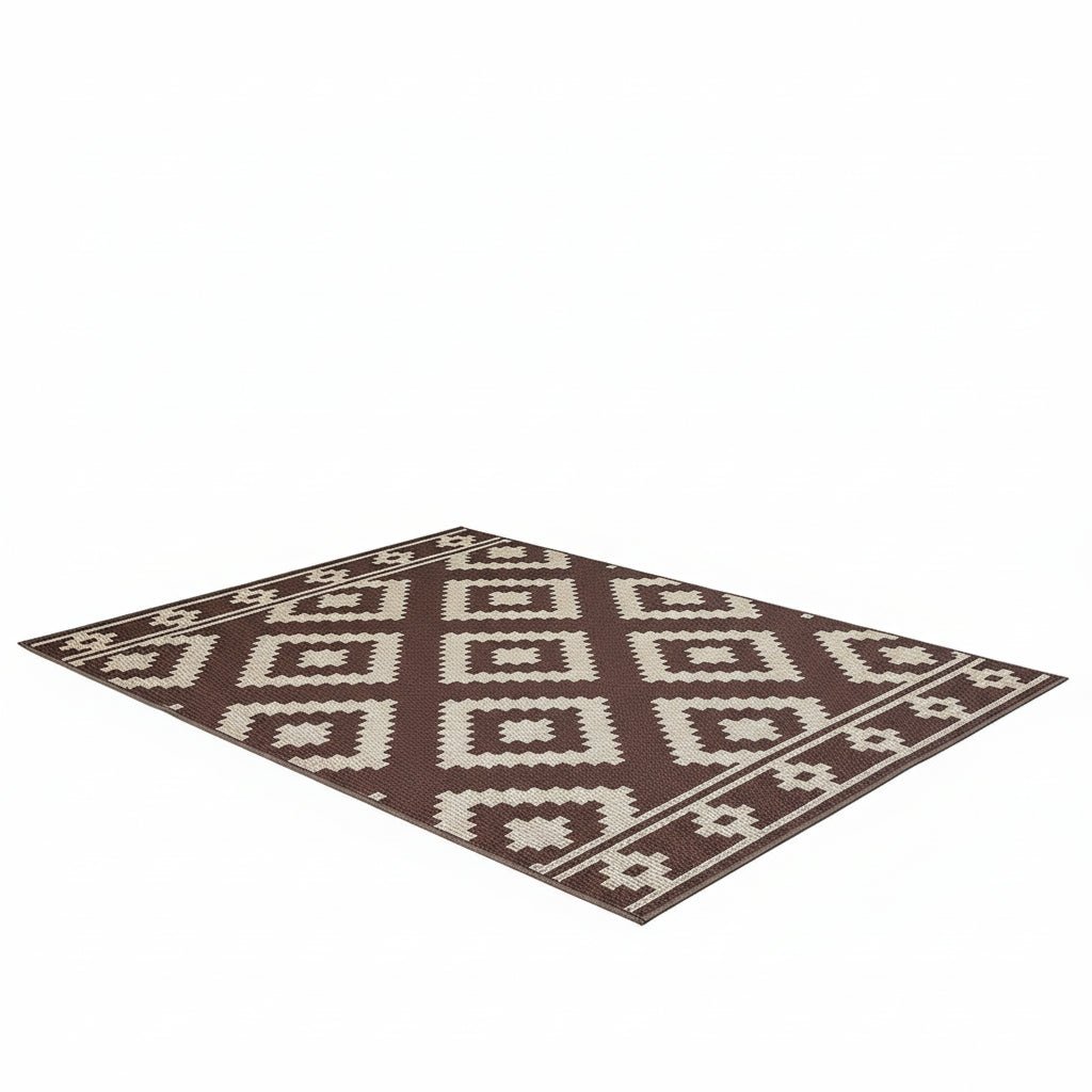 Water-Resistant Patio Mat for Versatile Indoor and Outdoor Use