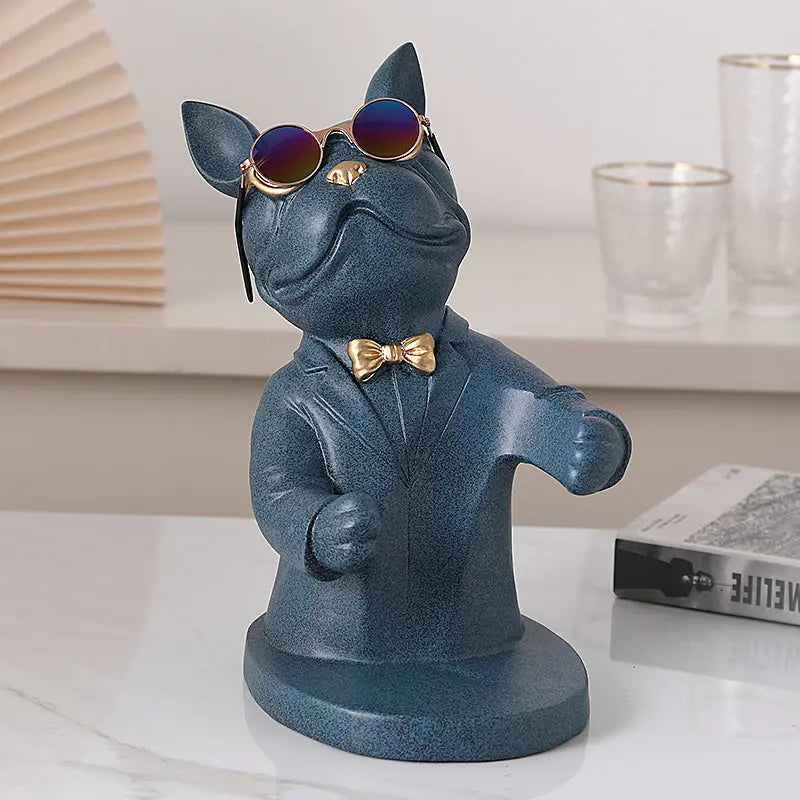 Dog-Shaped Wine Glass Holder | Handmade Table Decoration