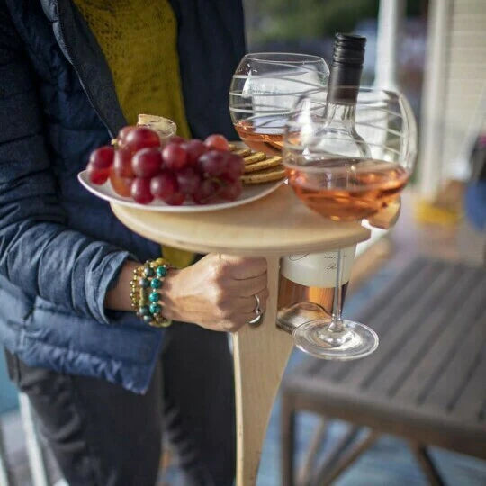 Outdoor Wine Holder | Stable Support for Safe Enjoyment