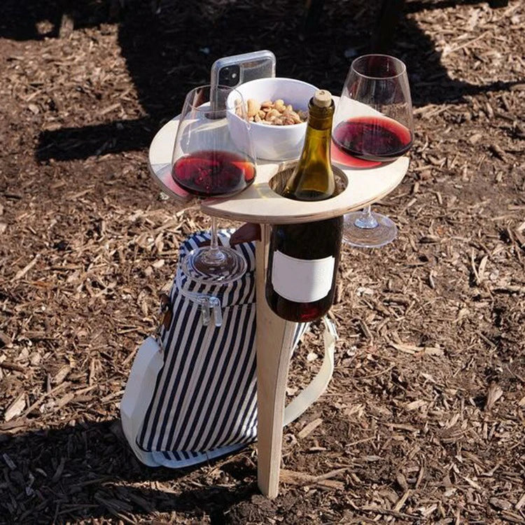 Outdoor Wine Holder | Stable Support for Safe Enjoyment