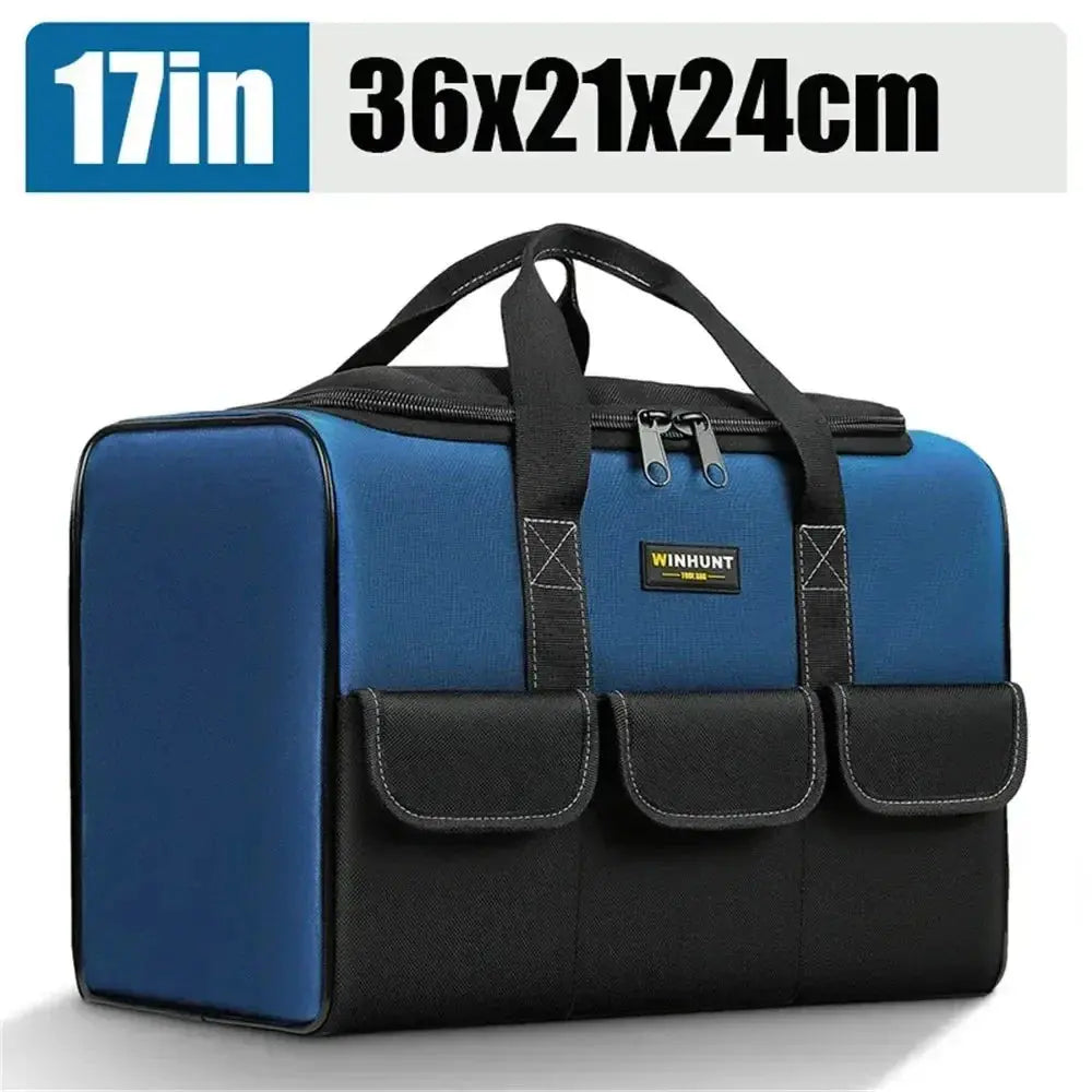 Waterproof Tool Bag with Compartments | Self-Standing Oxford Fabric