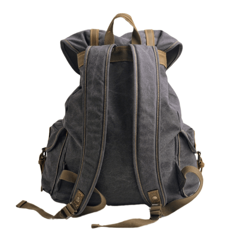 GearUp Adventure-Ready Canvas Backpack for Travel