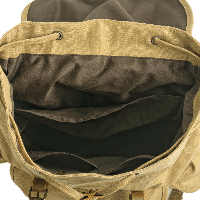 GearUp Adventure-Ready Canvas Backpack for Travel