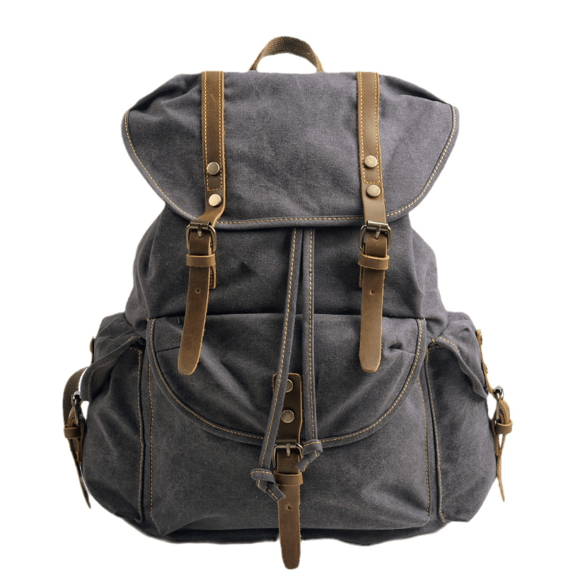 GearUp Adventure-Ready Canvas Backpack for Travel