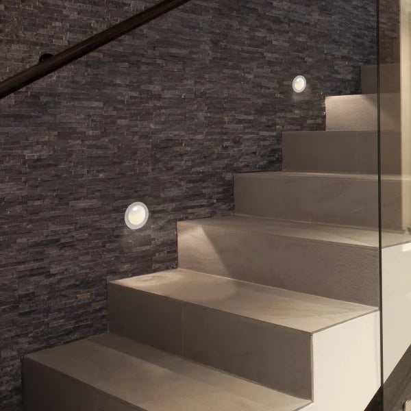 SafeGlow Motion-Activated LED Wall Light for Indoor and Outdoor Use