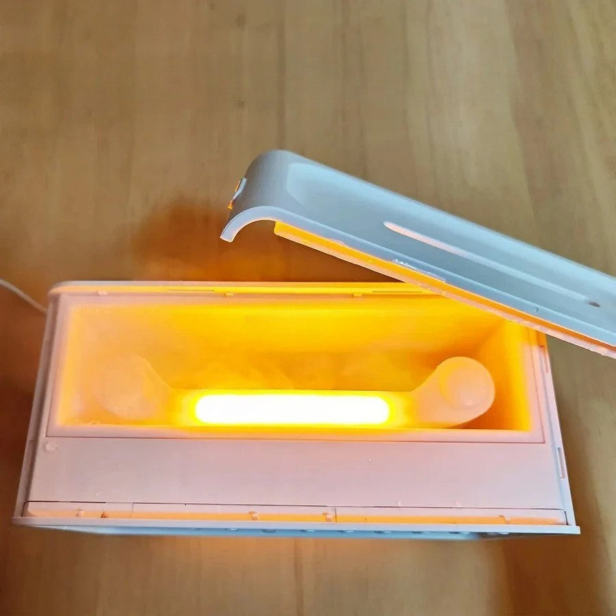 Tranquil Sound Machine with Humidifier, Night Light & Speaker