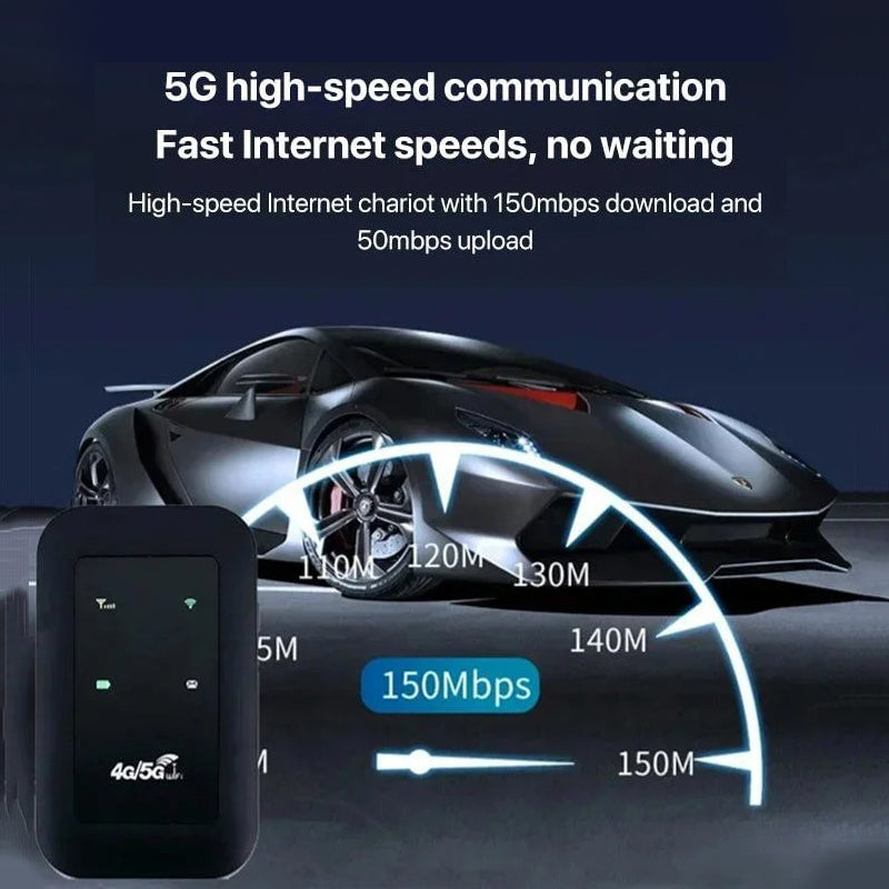 UltraConnect Portable Wi-Fi Extender for Seamless Internet Access