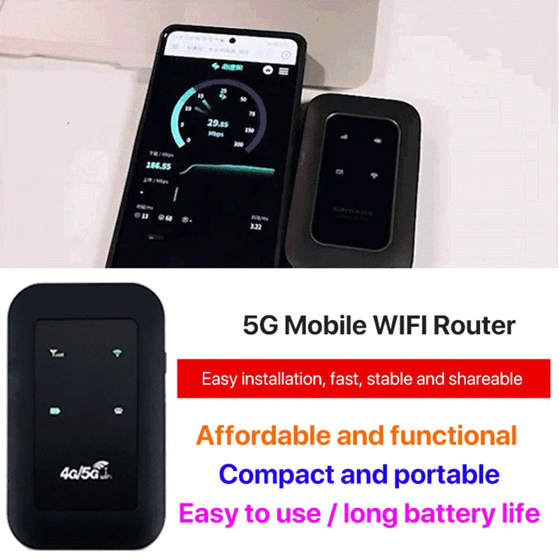 UltraConnect Portable Wi-Fi Extender for Seamless Internet Access