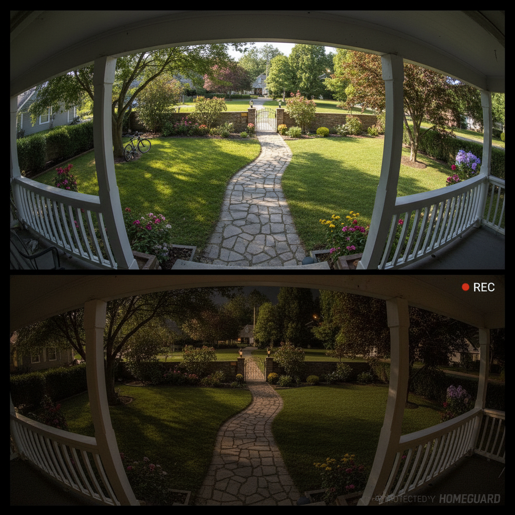 WiFi IP Camera with 120° Wide Angle Lens, Infrared Night Vision & Two-Way Audio