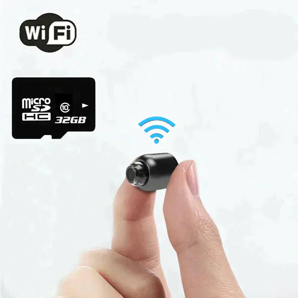 WiFi IP Camera with 120° Wide Angle Lens, Infrared Night Vision & Two-Way Audio
