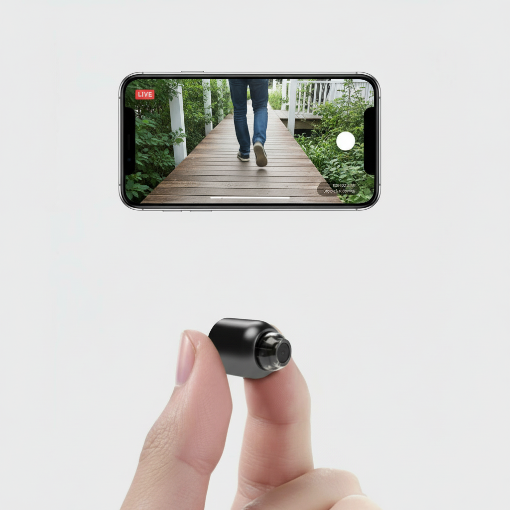 WiFi IP Camera with 120° Wide Angle Lens, Infrared Night Vision & Two-Way Audio