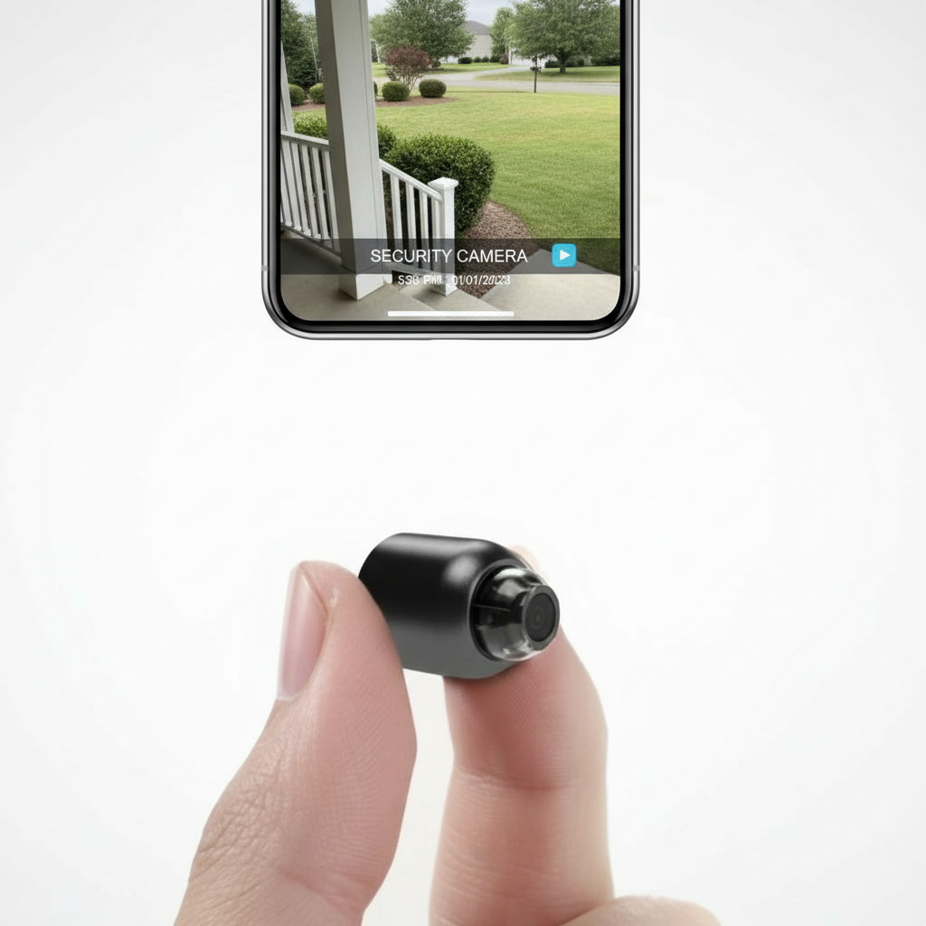 WiFi IP Camera with 120° Wide Angle Lens, Infrared Night Vision & Two-Way Audio