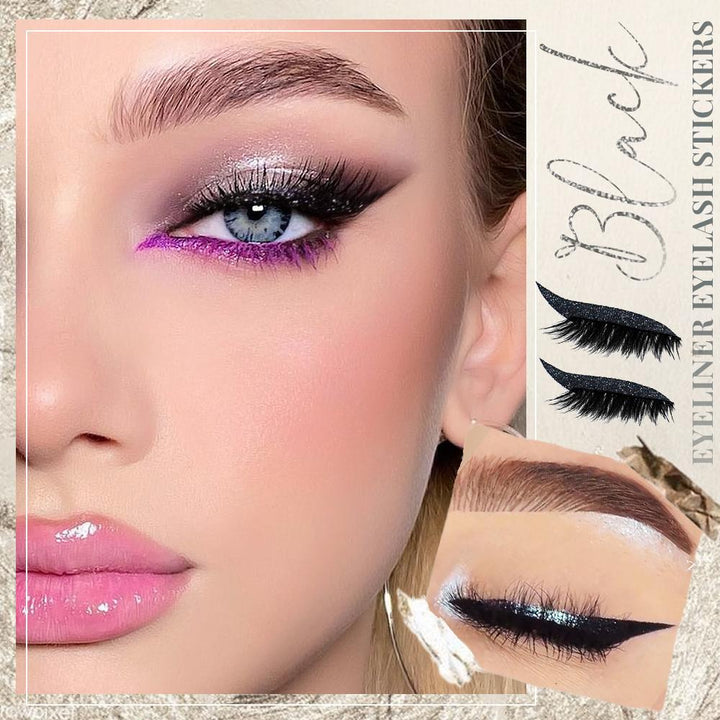 Reusable Glitter Eyeliner Lash Stickers | Buy One Get One Free