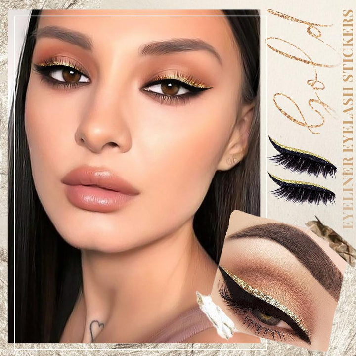 Reusable Glitter Eyeliner Lash Stickers | Buy One Get One Free
