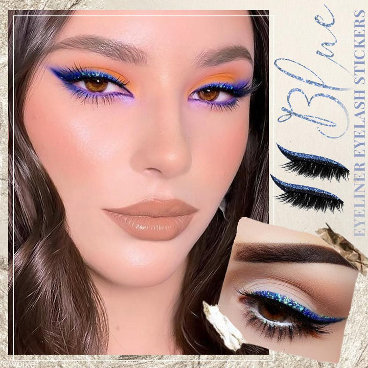 Reusable Glitter Eyeliner Lash Stickers | Buy One Get One Free