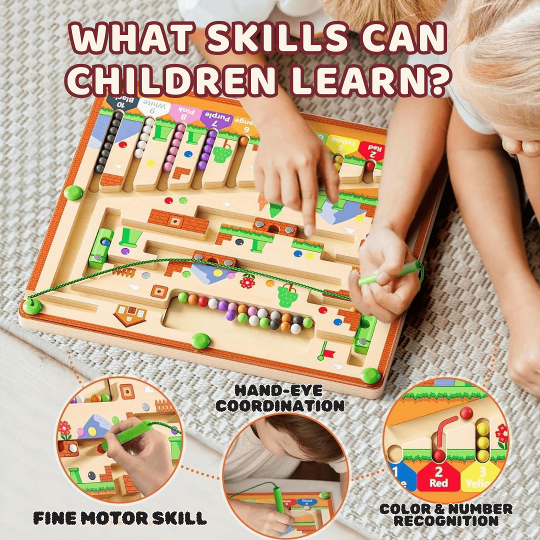 Wiggle Maze – Great for Children's Sensory and Logical Development!