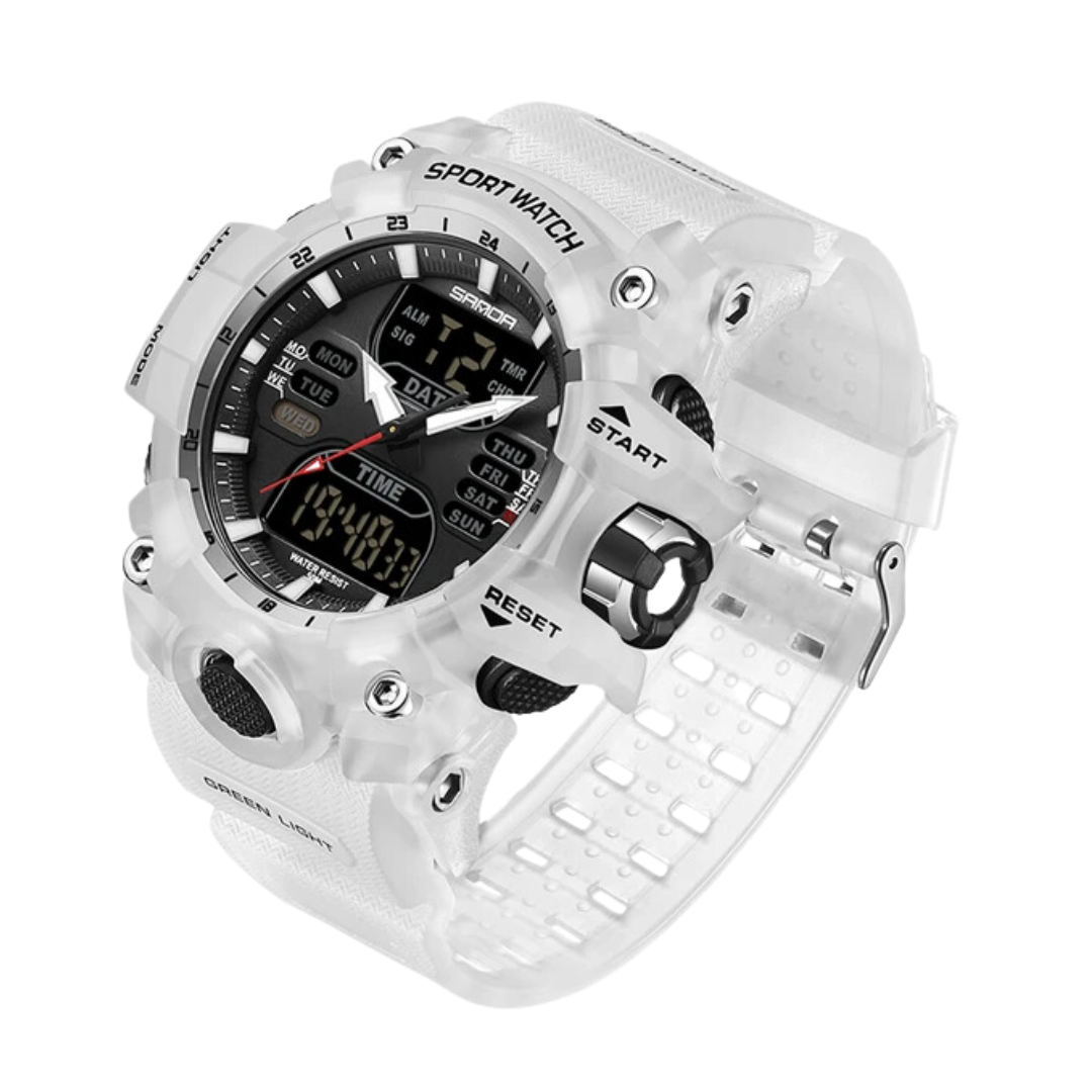 TrailBlazer – Durable Outdoor Digital Watch for Active Men