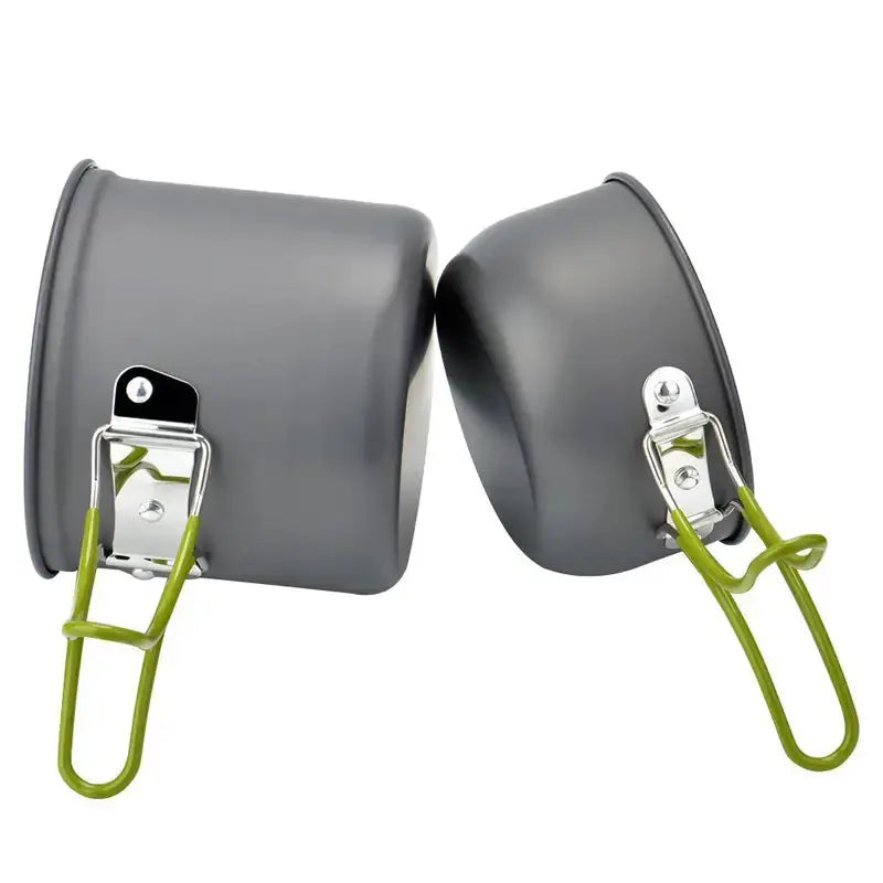TrailMate – Compact Camping Cookware Set with Folding Utensils