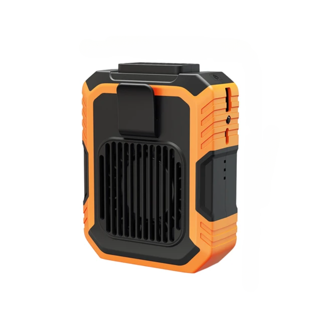 BreezeBuddy – Compact Hands-Free Waist Fan with Rechargeable Battery