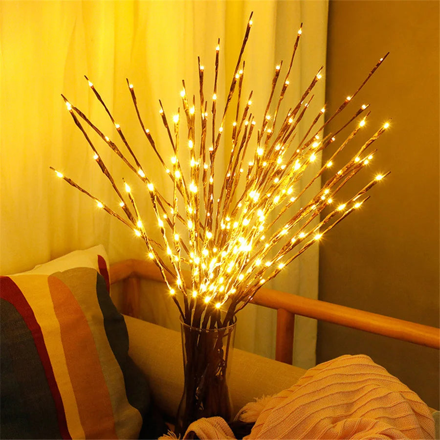 Flexible LED Decorative Branch Light with Battery Operation