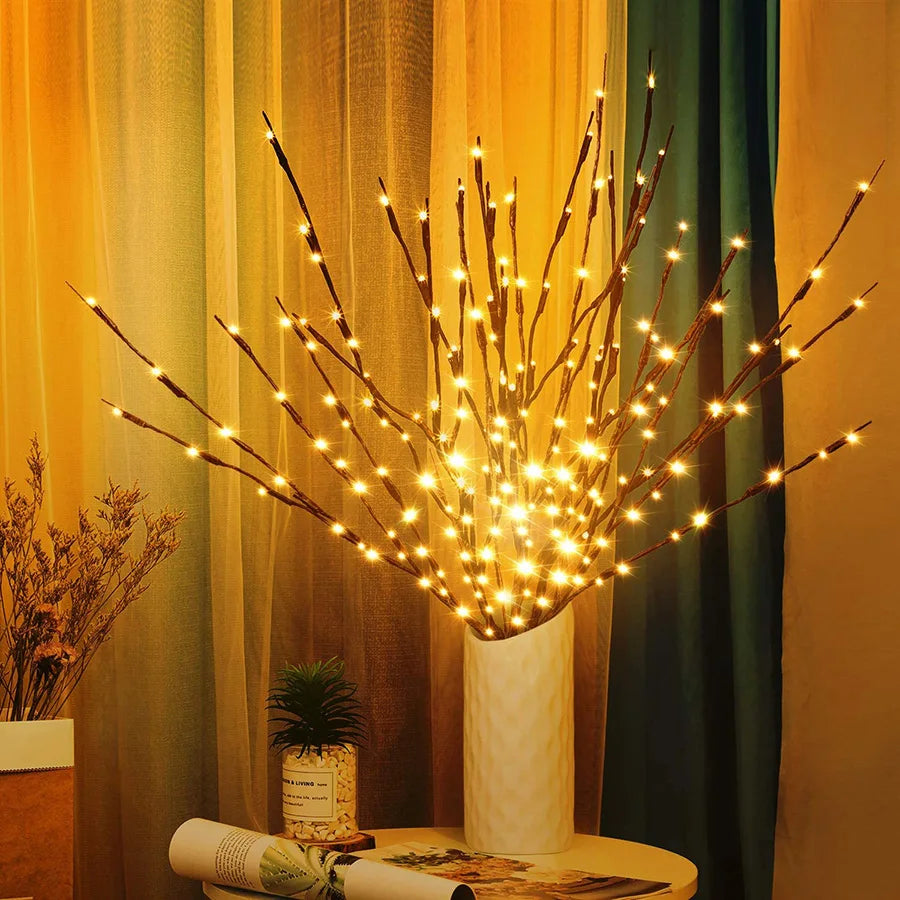 Flexible LED Decorative Branch Light with Battery Operation