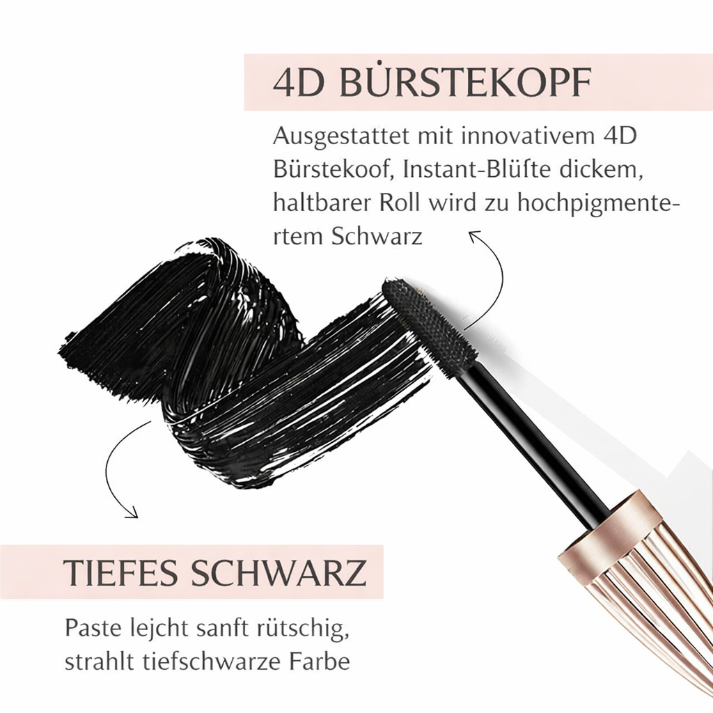 Eyelash Extension Mascara | Instant Length & Volume | Fiber Formula
