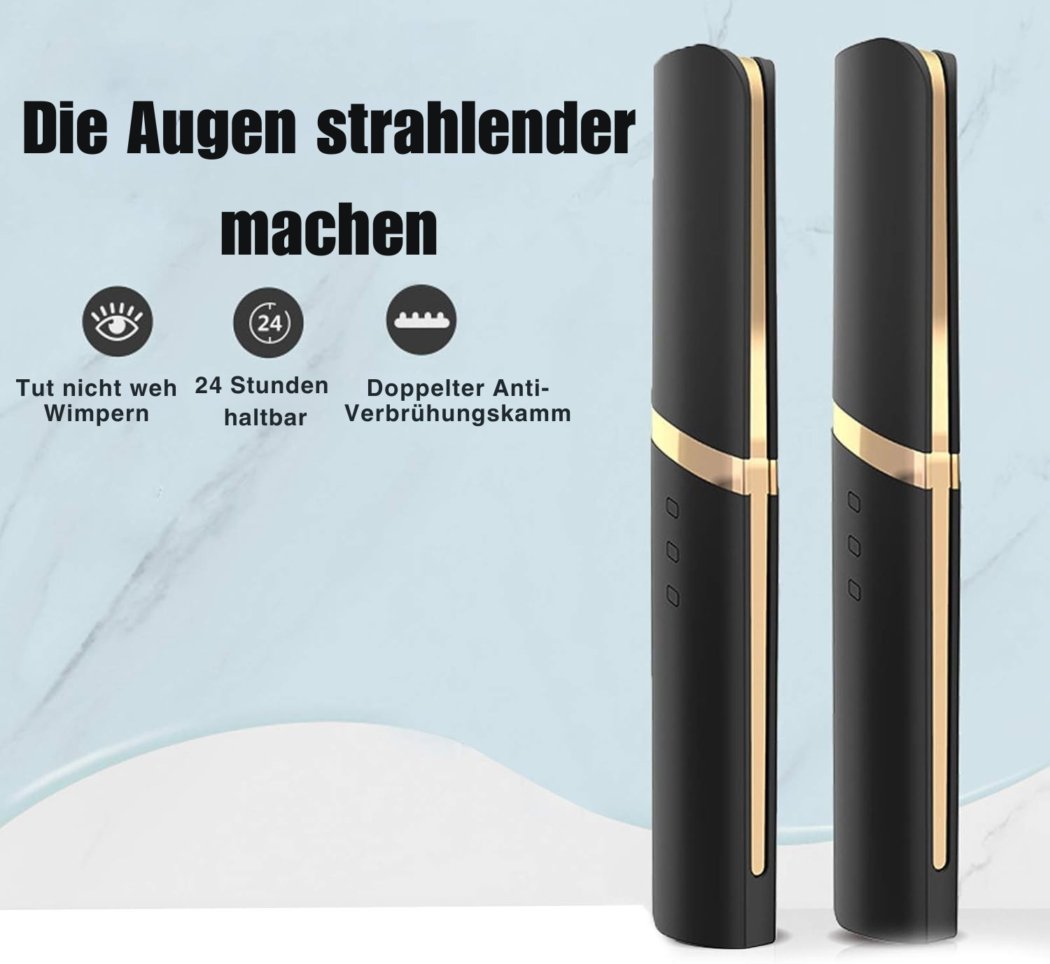 USB Rechargeable Eyelash Curler | Quick Curl | Gentle & Safe