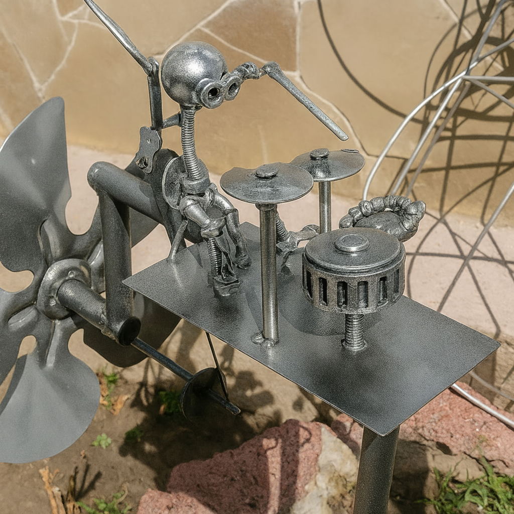 HarmonyChime - All-Weather Steel Wind Chime for Gardens