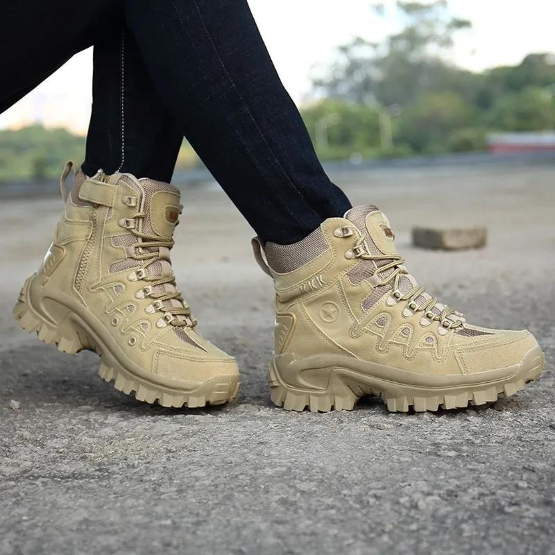 Rugged Terrain Boots – Waterproof & Lightweight Hiking Footwear
