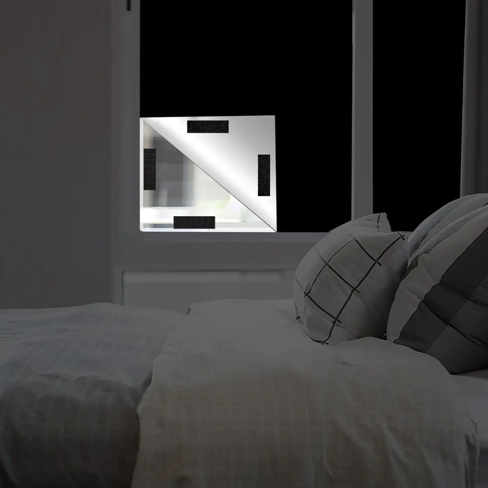 Customizable Matte Black Window Film for Total Light Control
