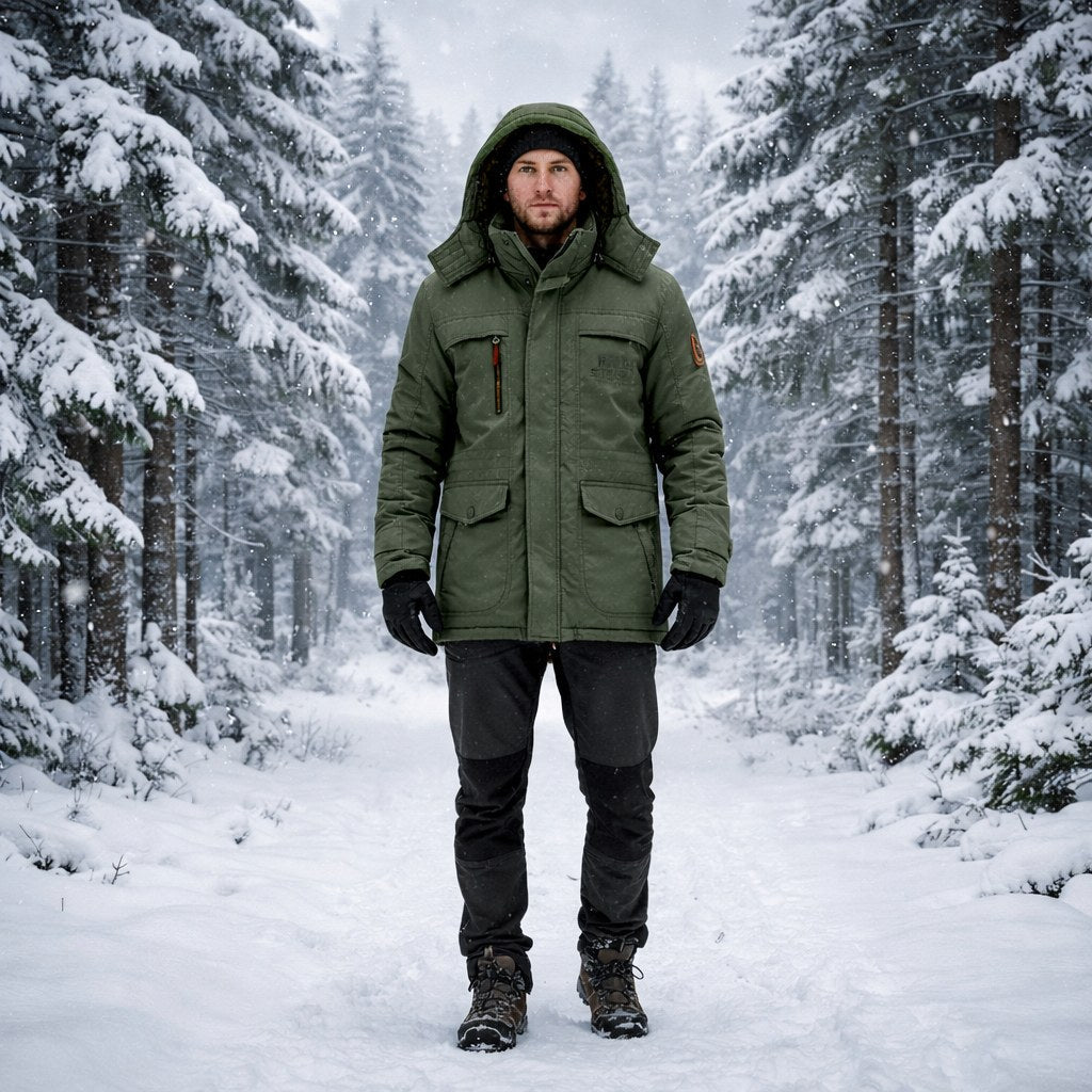 FrostGuard - Fleece-Lined Parka Jacket for Ultimate Warmth